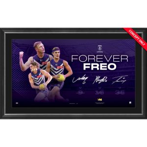 Forever Freo Triple Signed Lithograph